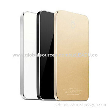 Portable Mobile Power Bank Charger for iPhone 5/5S with 4,000/5,000mAh